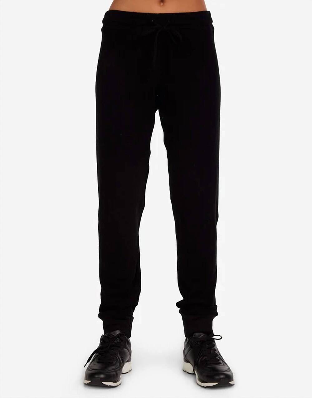 NEW MICHAEL LAUREN ona high waisted sweatpants in black